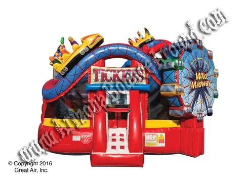 Carnival themed Bounce House Rentals Phoenix Arizona
